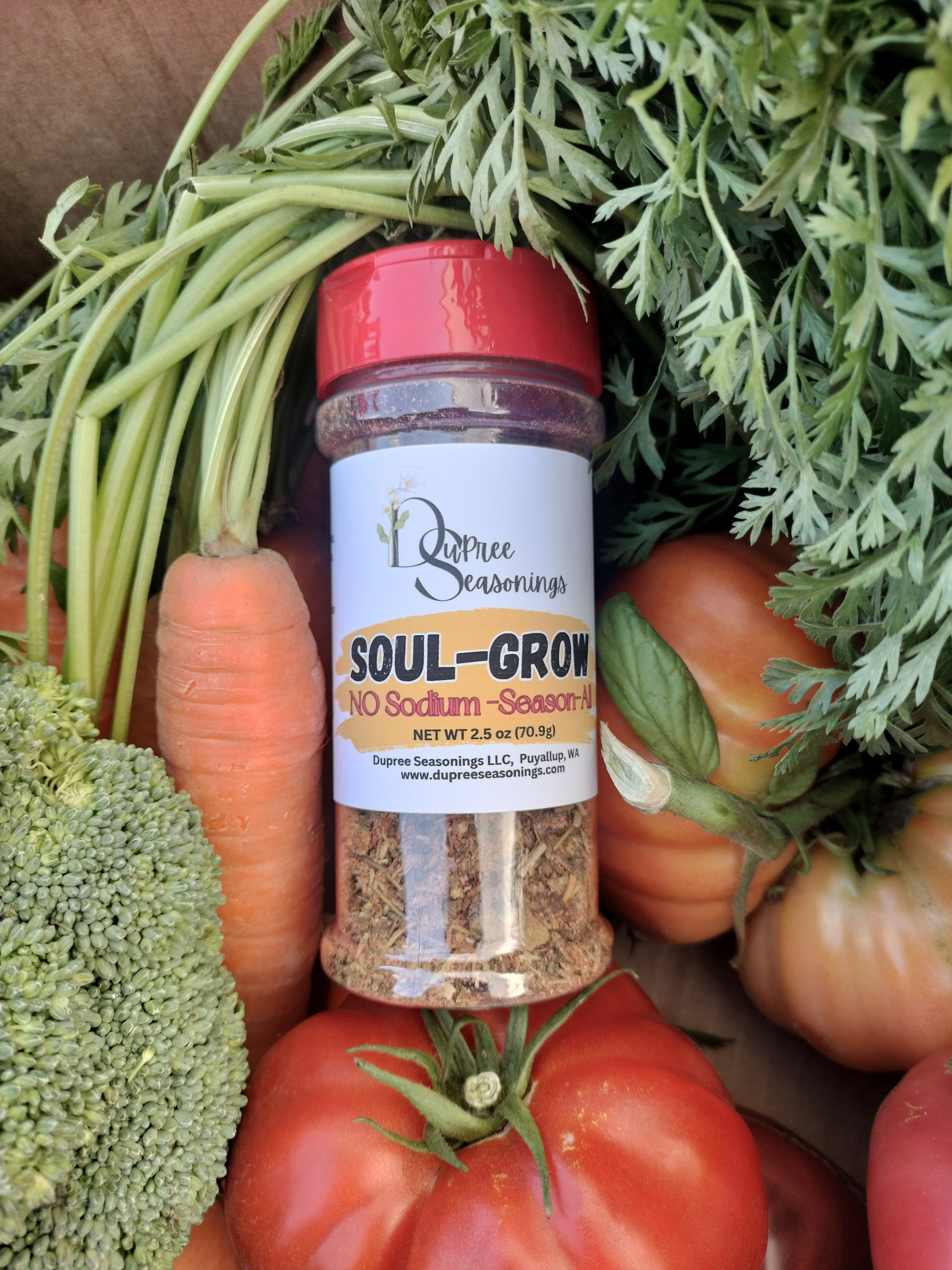 Soul Grow-NO Sodium Season-All – Dupree Seasonings